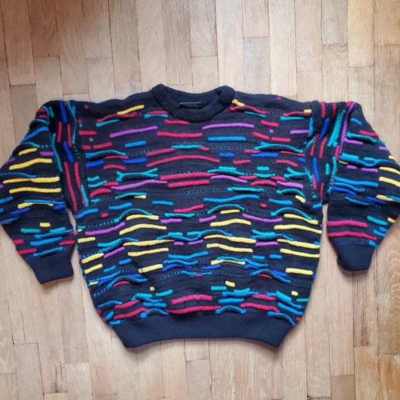 Vintage COOGI 3D CrewNeck Sweater Worn by Joey On Full House